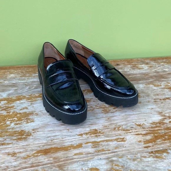 Franco Sarto patent leather shoes